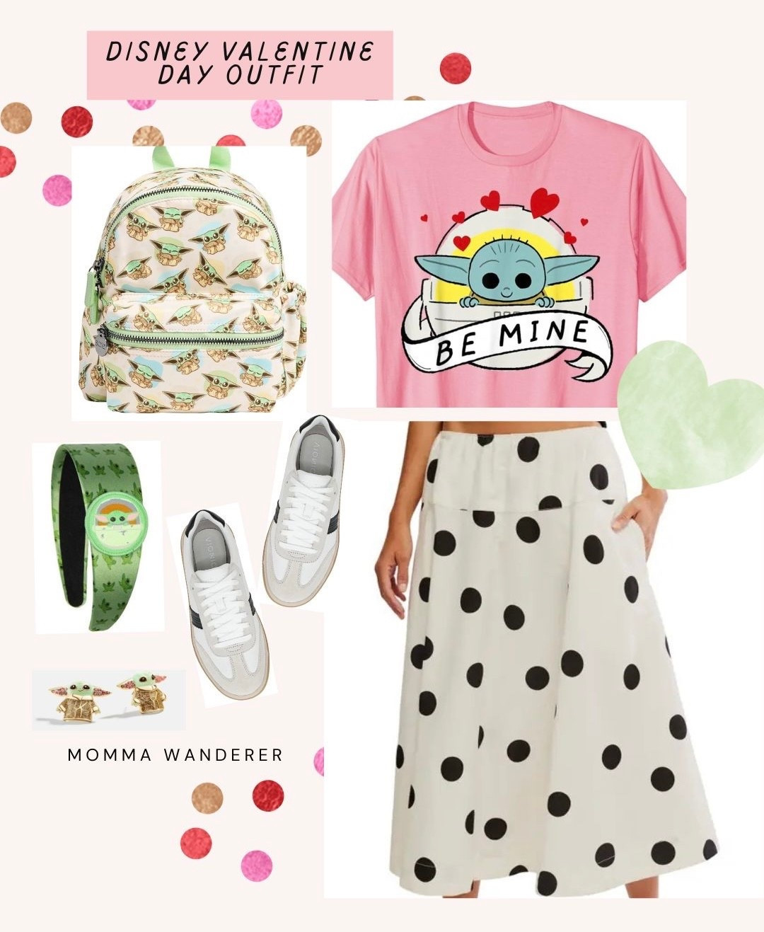 Grogu themed Disney Valentine Outfit and gift ideas. 

#LTKSeasonal #LTKTravel