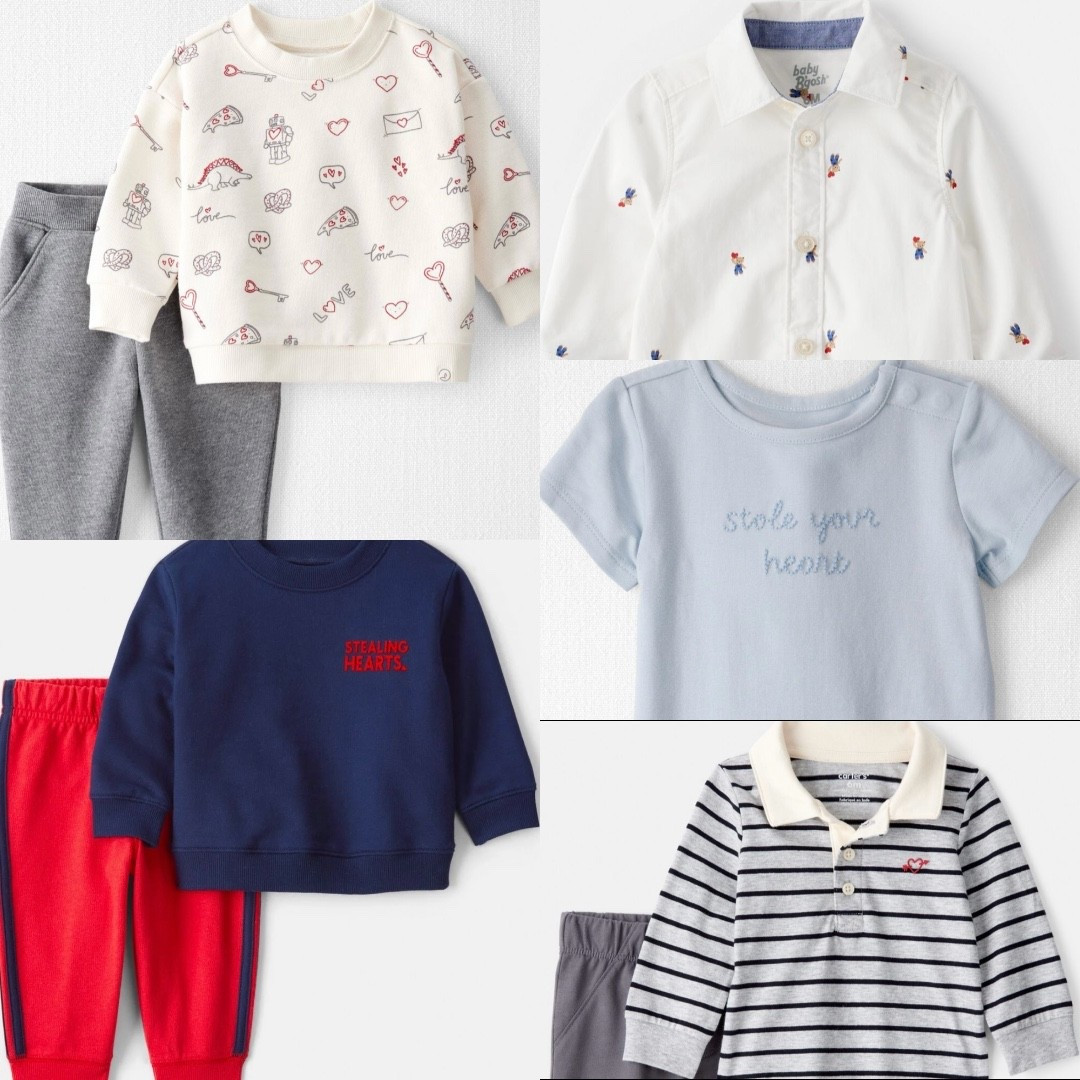 The cutest Valentine outfits for baby boys 🩵 Carter’s picks.


#LTKBaby #LTKmomlife #LTKKids