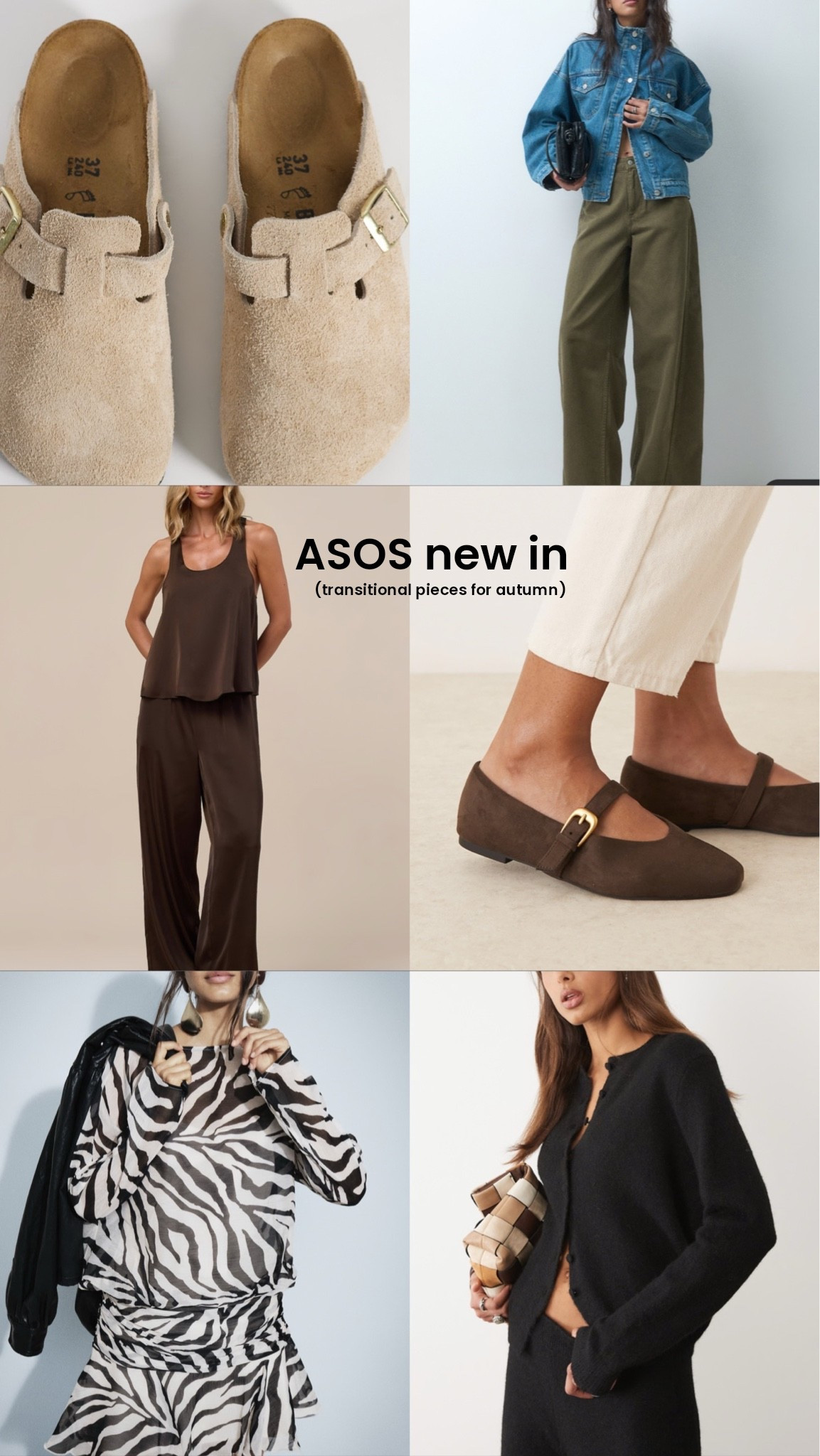 New in from ASOS! Some great transitional pieces for autumn 🤎

#LTKuk #LTKautumn #LTKeurope