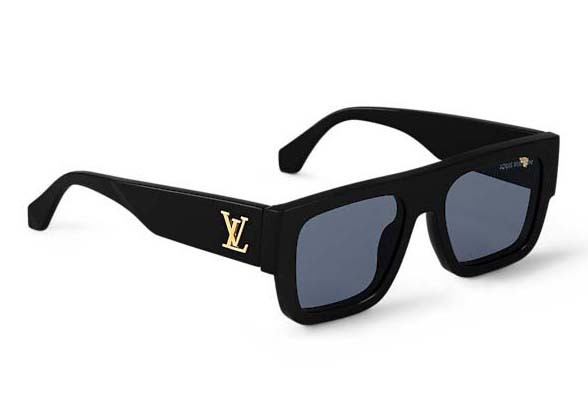 Louis Vuitton Clash Square Large Sunglasses in Black/Gold | StockX