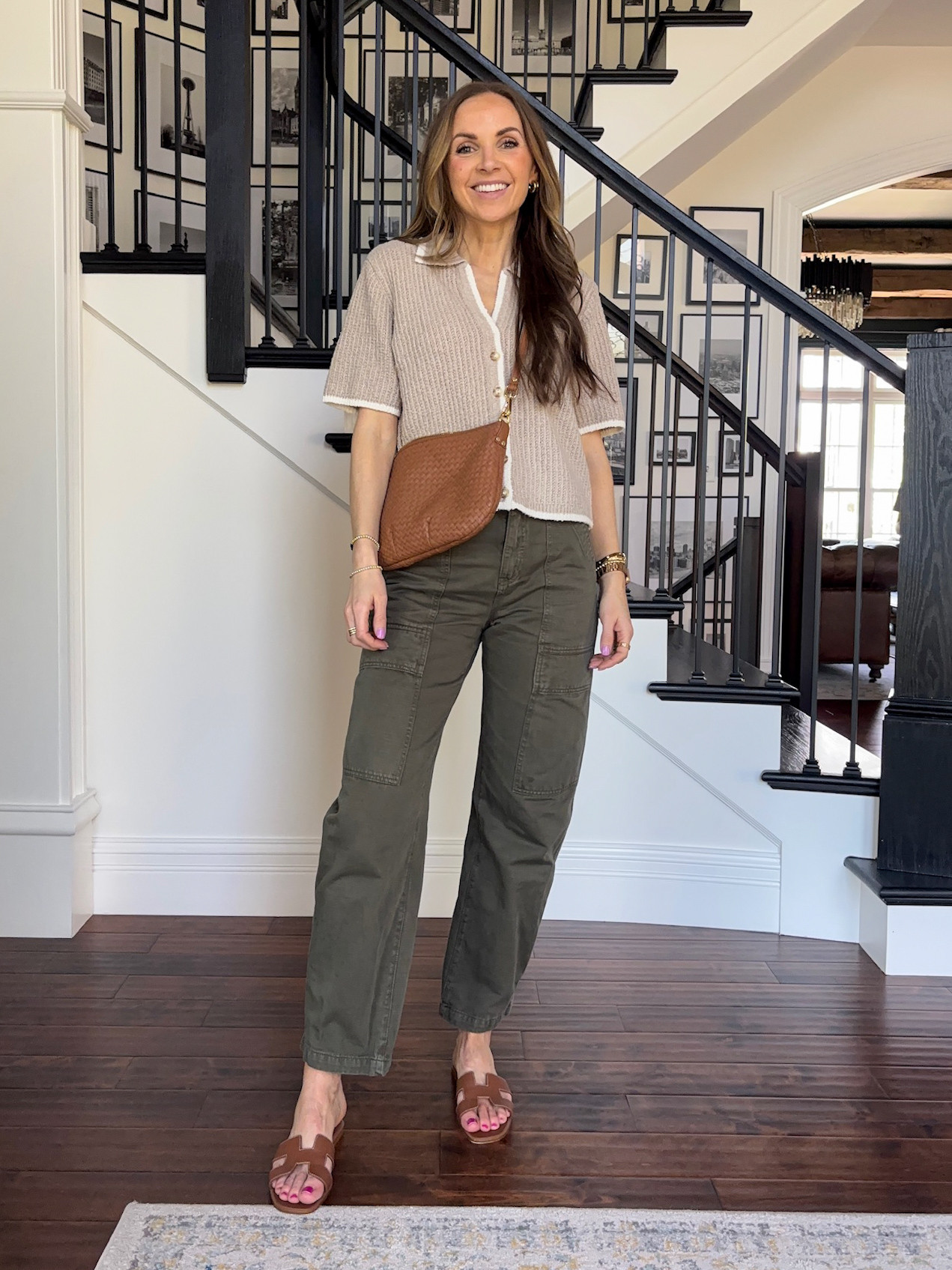 Loving this easy combo 🤍
@abercrombie top, @evereve barrel jeans, @quince bag, and @target shoes — all linked! 

 #LTKSeasonal #LTKStyleTip