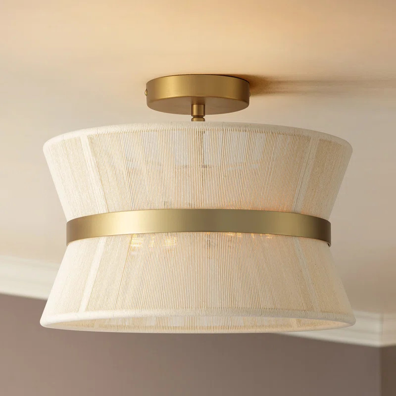 Breanna 2 - Light Semi Flush Mount | Wayfair North America