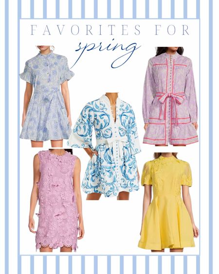 spring dresses | women’s clothing | summertime | springtime | short dress | colors | pink | blue | yellow | Easter dress | church clothes | pastels | florals | bow | tie waist 

#LTKstyletip #LTKbeauty