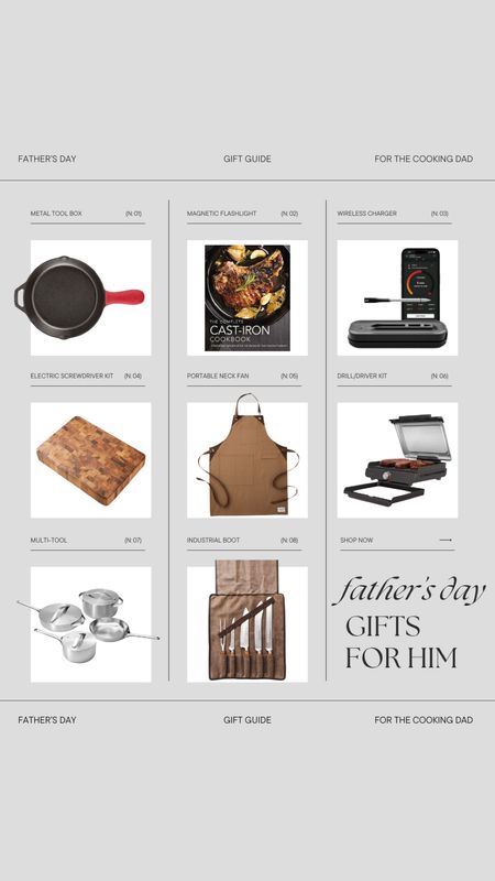 gift guide for father’s day (for the dad who wants to cook/grill)

#LTKGiftGuide #LTKMens #LTKFindsUnder100