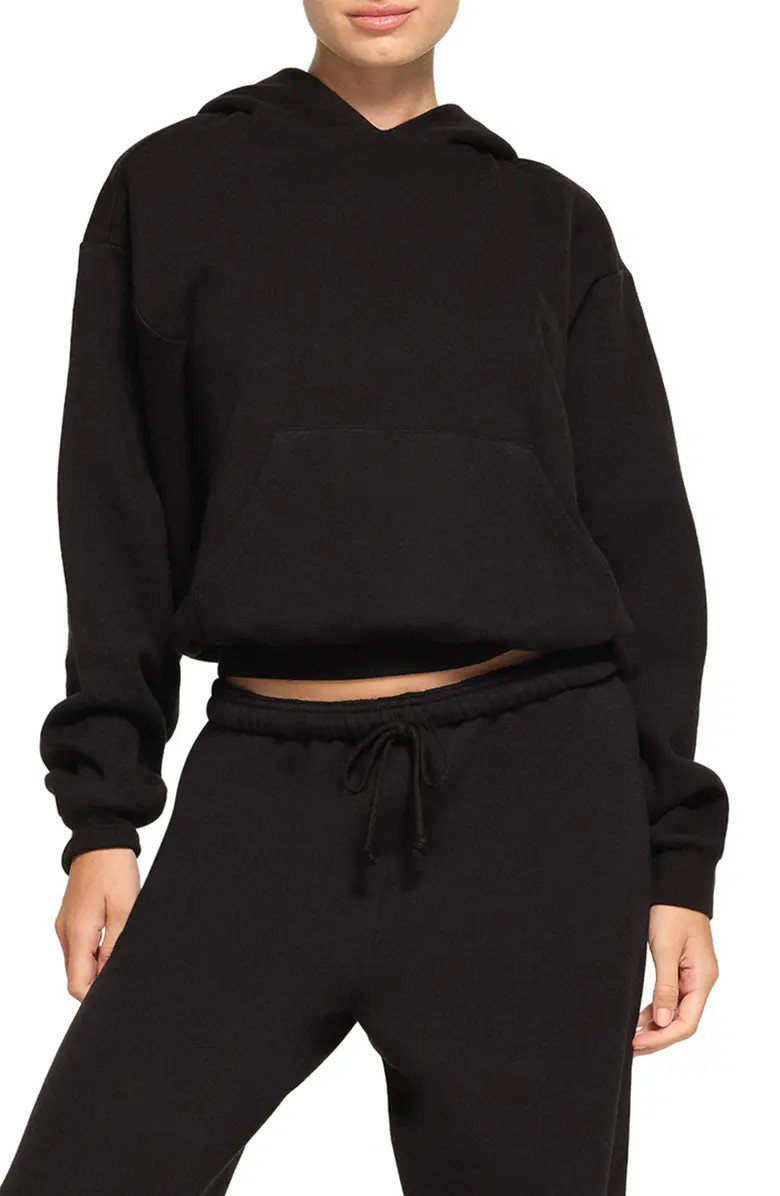 Cotton Blend Fleece Hoodie | Nordstrom