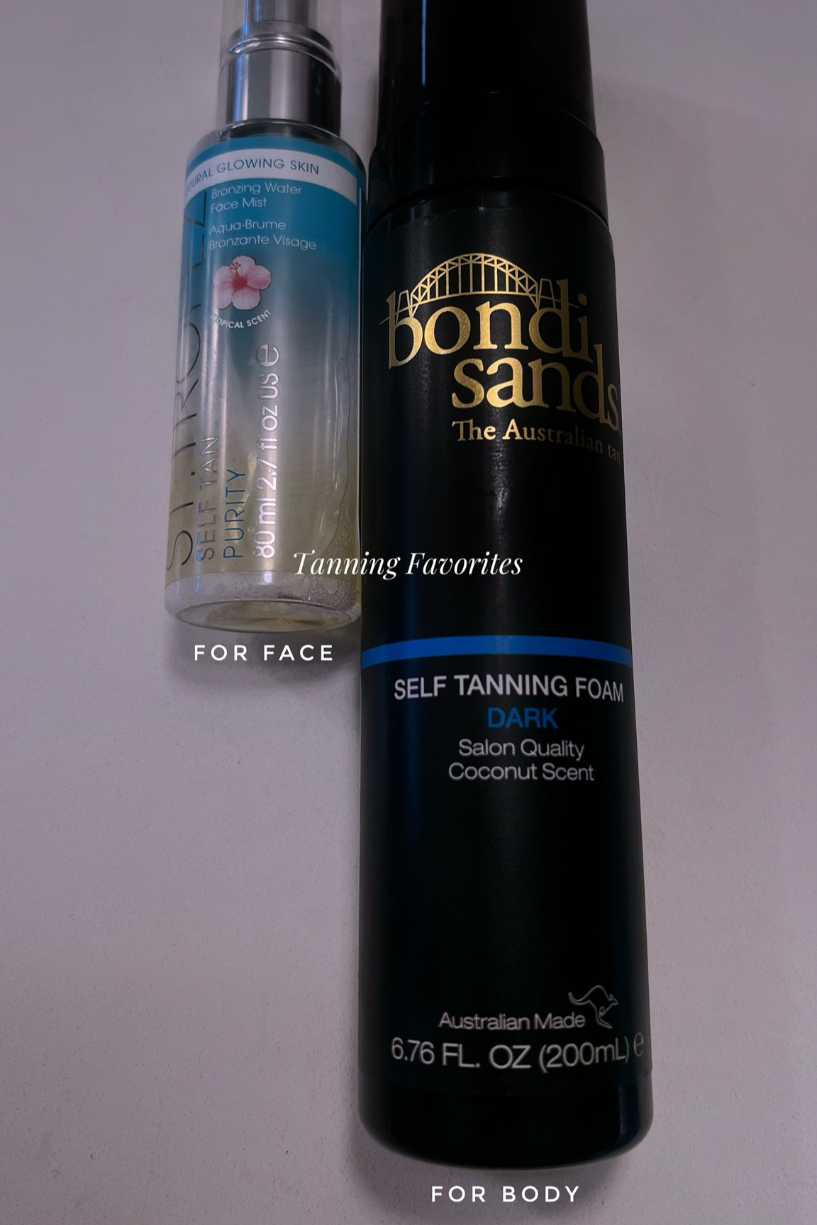 Tanning Faves #selftan #sunlesstan 

#LTKBeauty