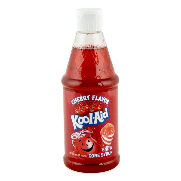 Kool-Aid KASCSYRP16CHER 16-Oz. Snow Cone Syrup, Cherry | Walmart (US)