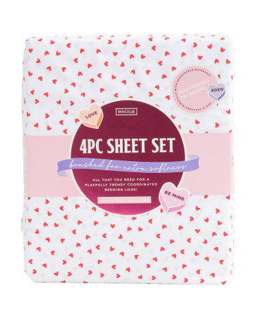 Lil Love Hearts Sheet Set | TJ Maxx