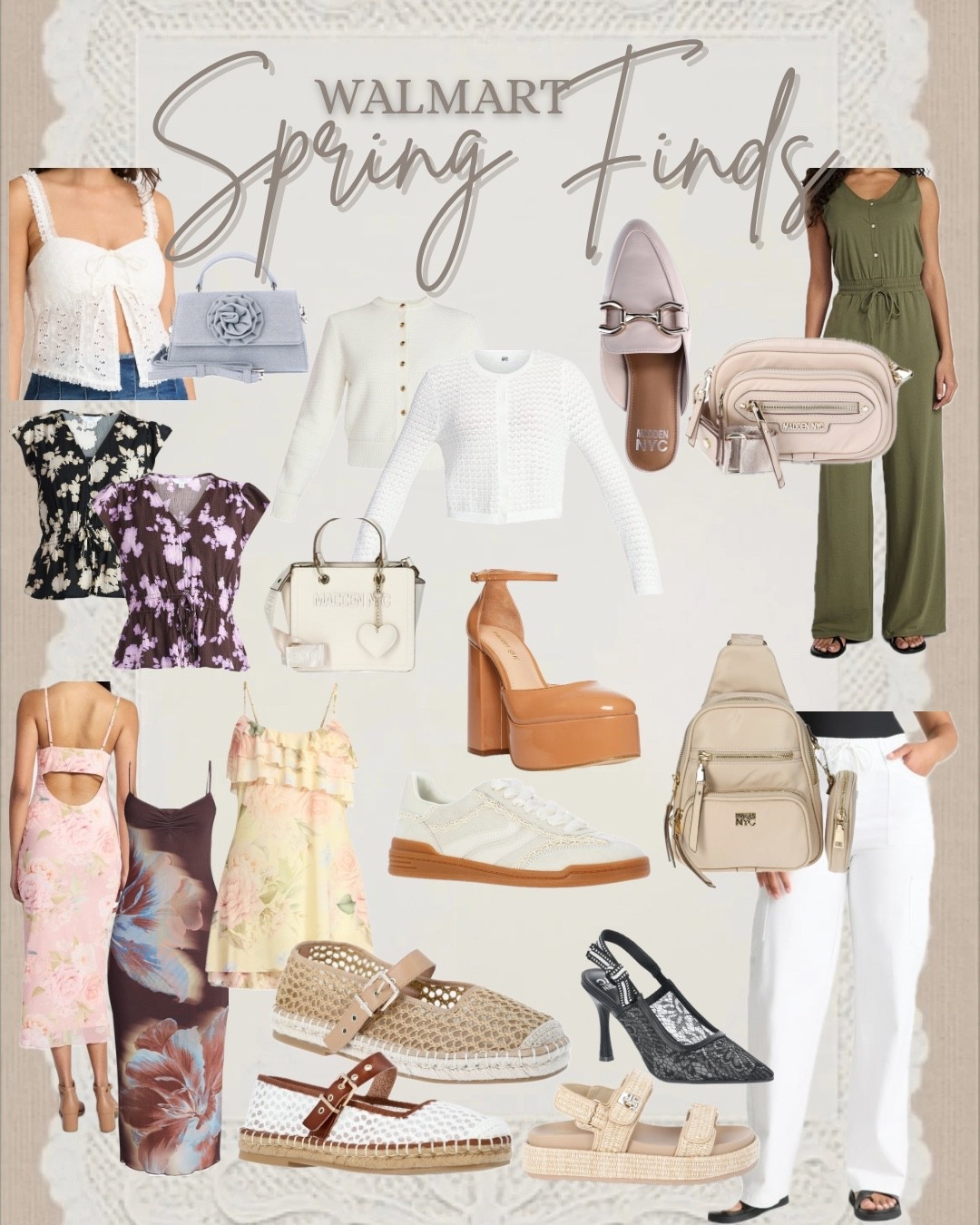 The ultimate Walmart Spring Haul! 🌸 

Refresh your wardrobe without breaking the bank.We’re talking corset tops, dainty ballet flats, and the cutest bags for under $30. ✨ Which look are you grabbing first?


#WalmartFinds #SpringFashion #BudgetStyle #WalmartPartner #SpringOutfits

#LTKSpringSale #LTKootd #LTKTall