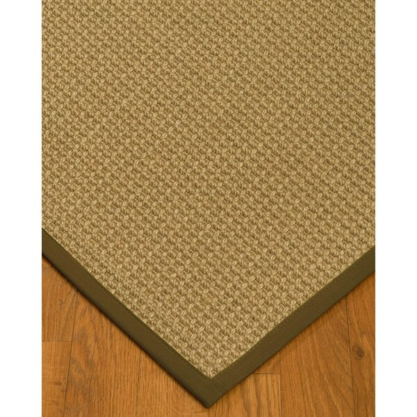 Handcrafted Logan Natural Sisal Rug - Malt Binding (6' x 9') | Bed Bath & Beyond