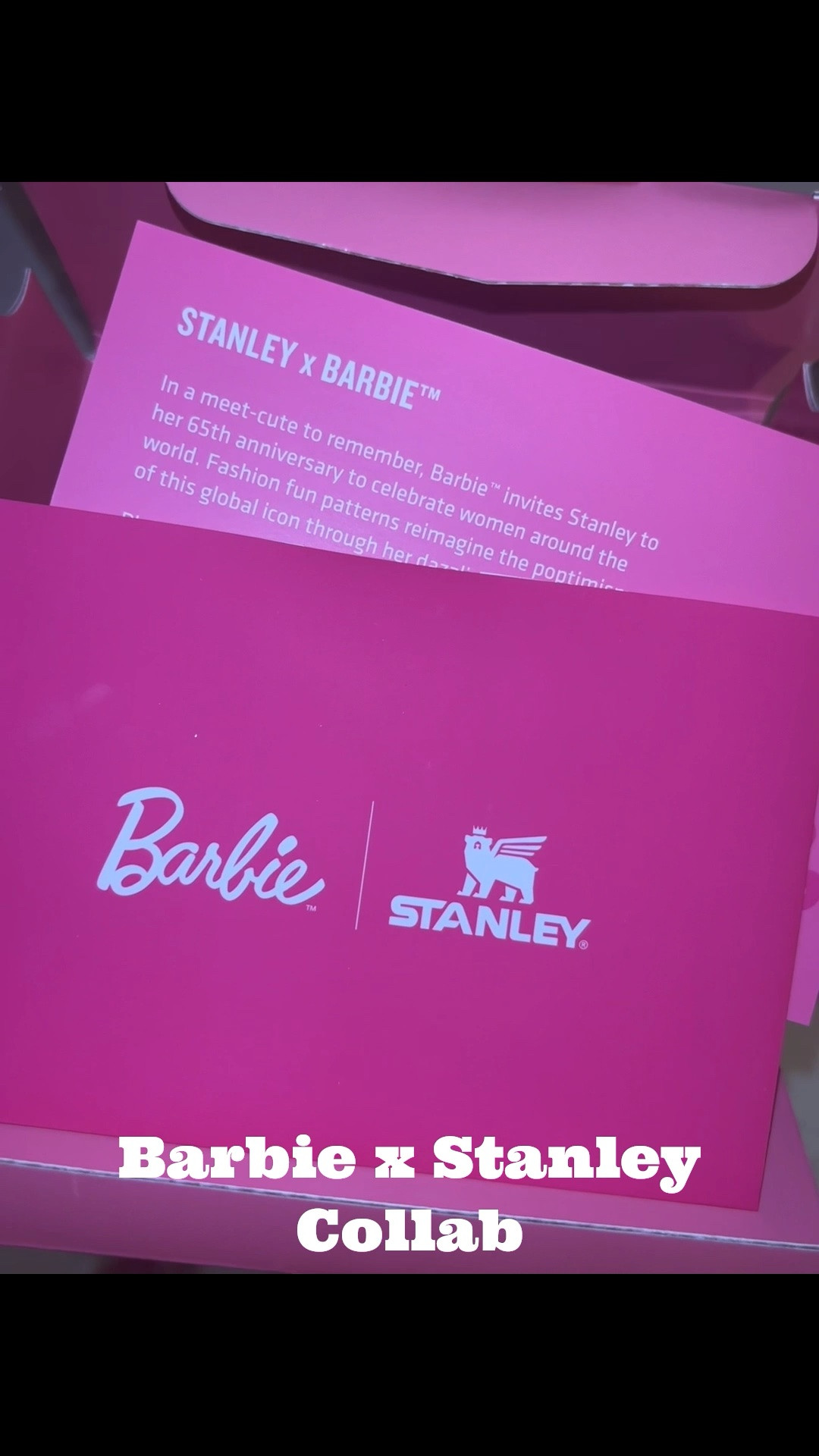 I hate to choose favorites when it comes to cups, but this Barbie x Stanley collab is a JAWDROPPER! The vibrant color and iconic logo make this a MUST!💖💖💖

#LTKdayinmylife #LTKActive #LTKHome