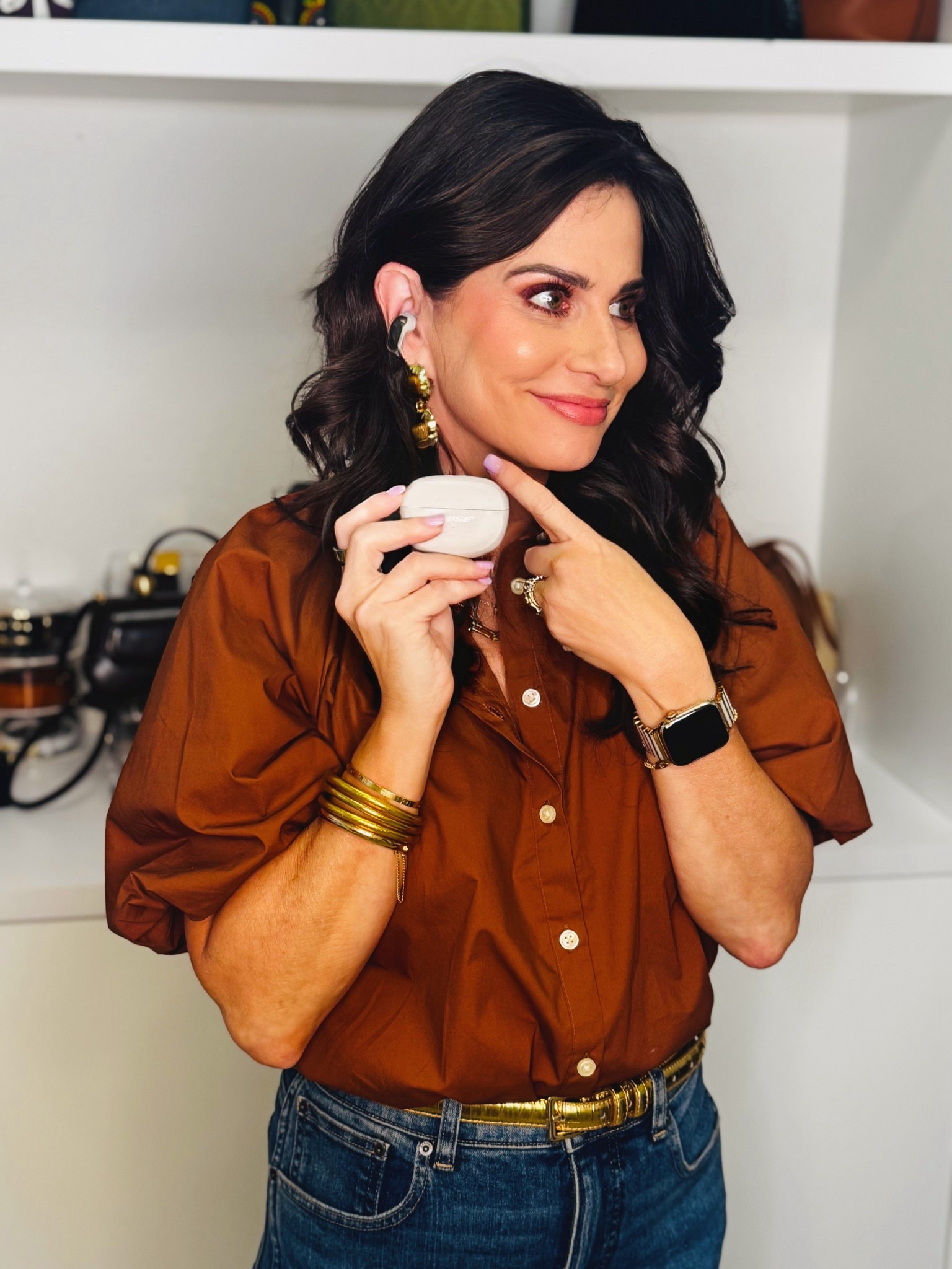 The are the best ear buds I have ever owned . They do not hurt , they stay on and highly recommend. #earbuds #bestsoundquality 

#LTKmomlife #LTKOver40 #LTKTravel