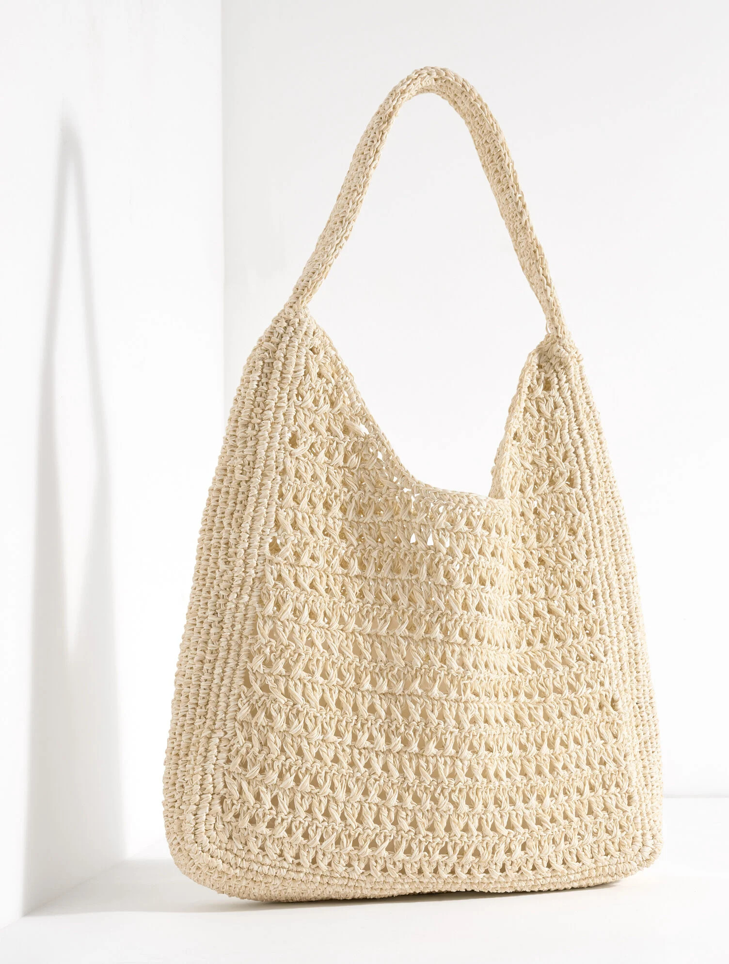 Raffia Hobo Bag | Talbots