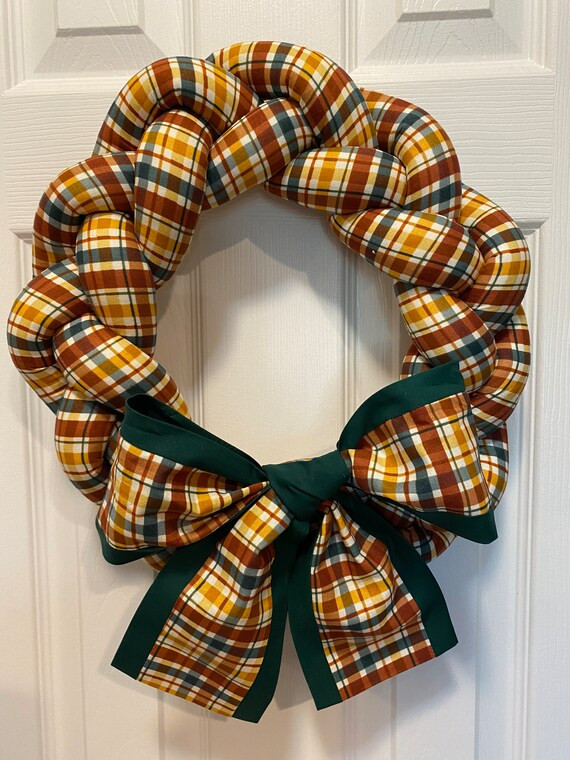 Fall Wreath - Fall Plaid - Autumn Wreath - Fall Decor - Autumn Decor | Etsy (US)