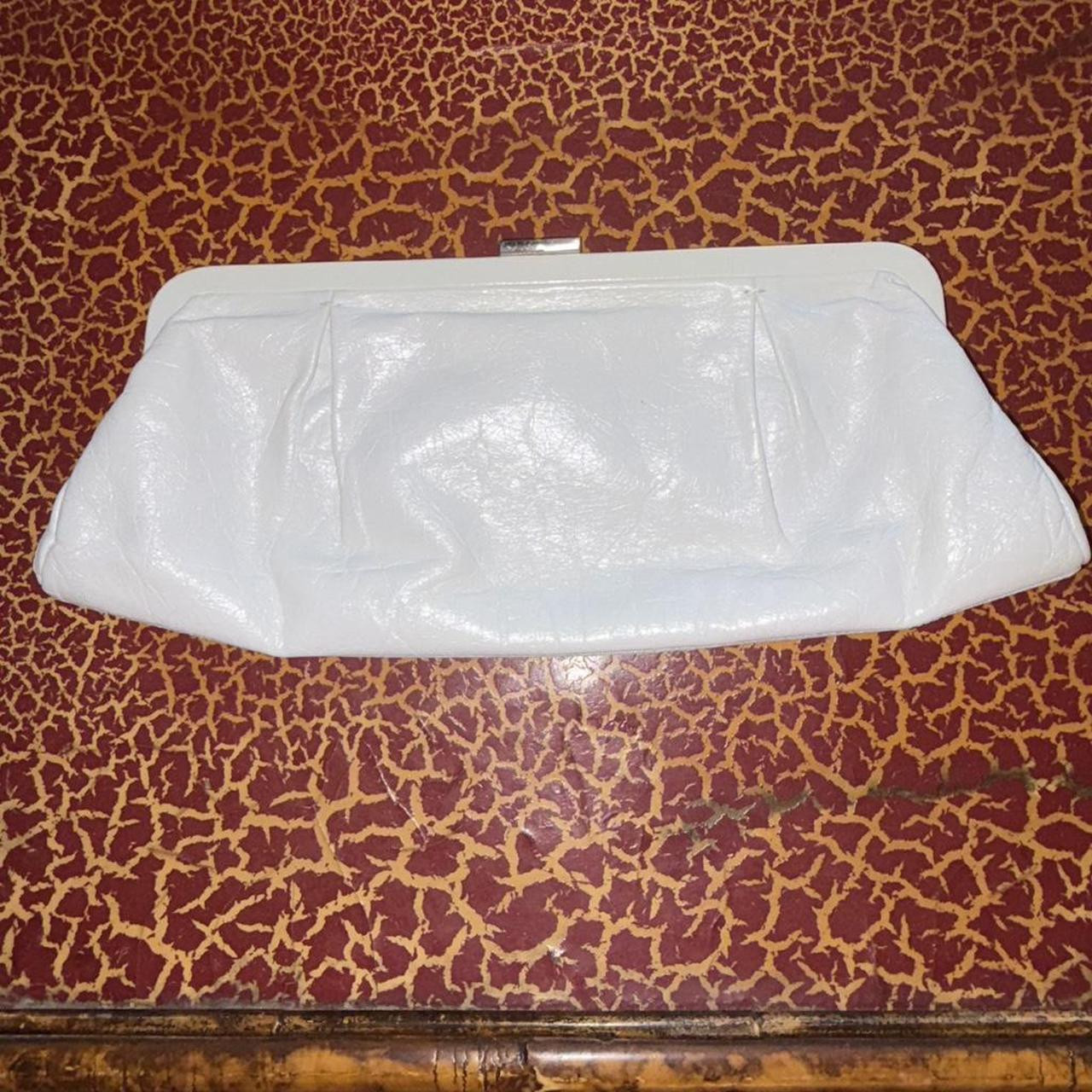 Hobo International Women's Clutch bags - White/Blue | Depop US