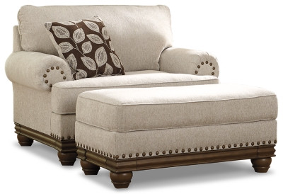 Harleson Chair and Ottoman | Ashley