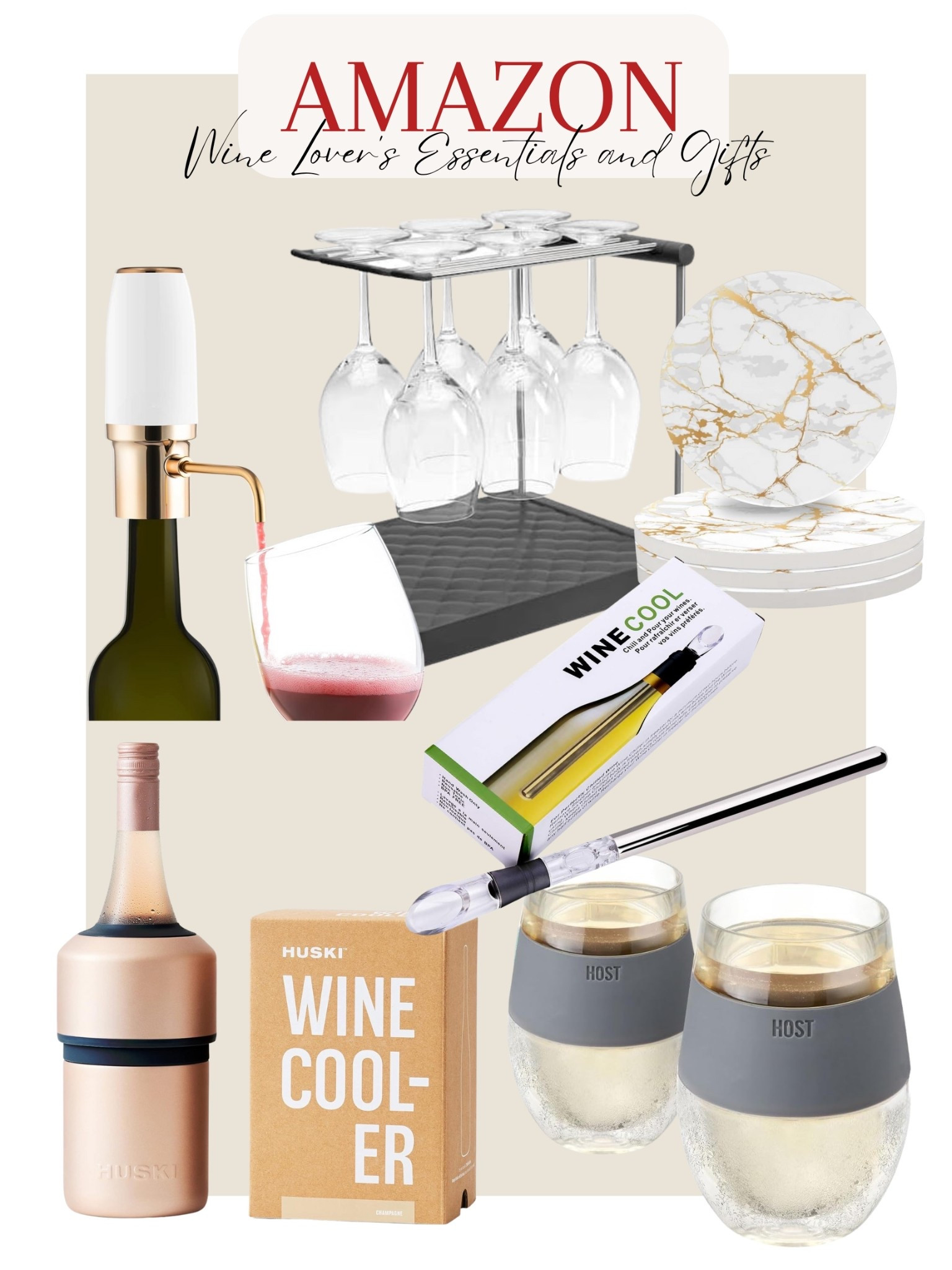 Wine lovers gifts from Amazon 

#LTKGiftGuide #LTKHoliday