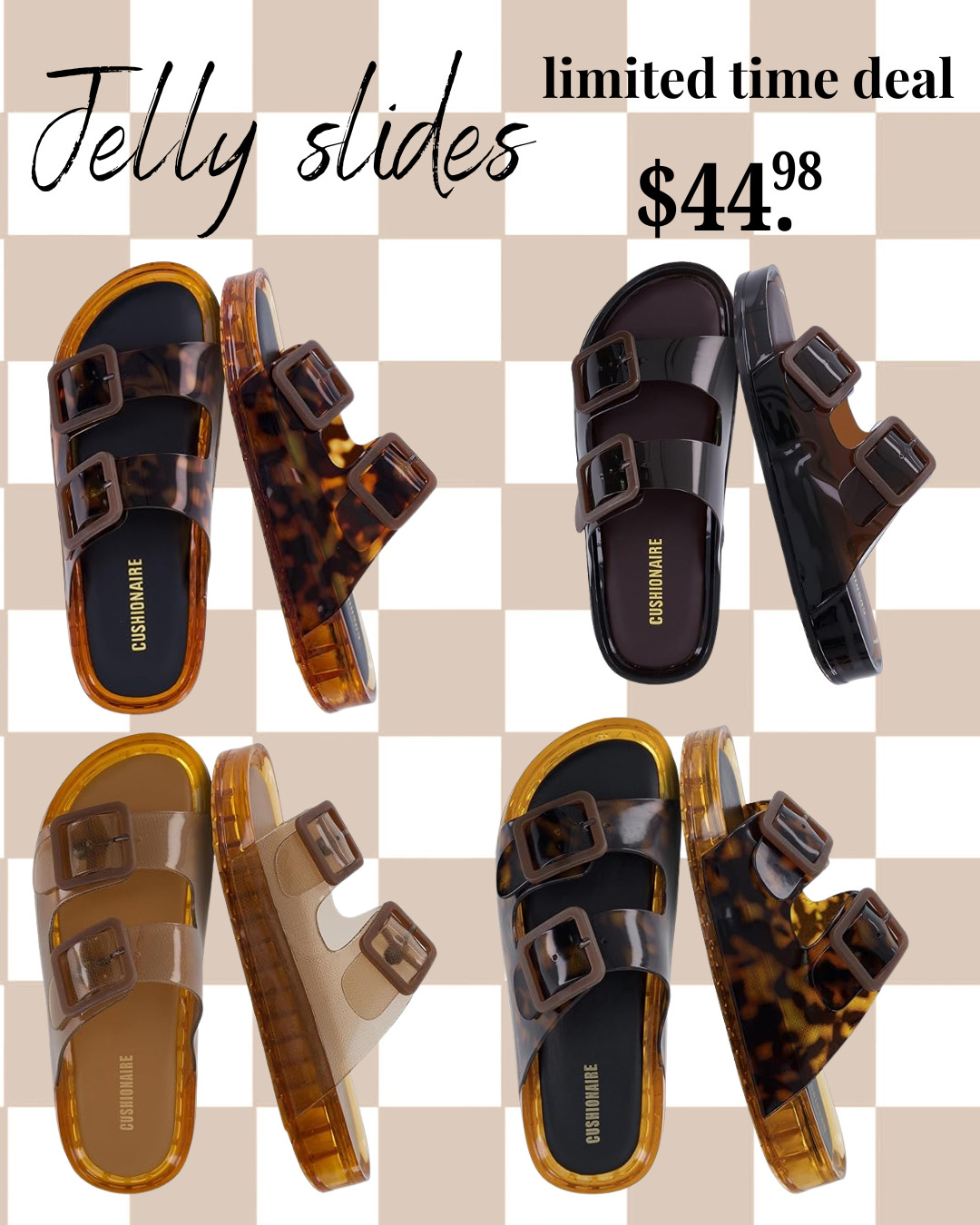 Sandal of the summer! Jelly slides #amazon #summersandal #summerslide #viral 

 #LTKootd #LTKSeasonal #LTKSaleAlert