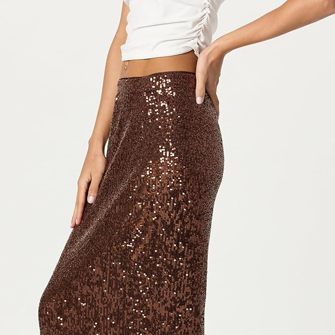 The Drop Women's Bianca Sequin Midi Skirt | Amazon (US)