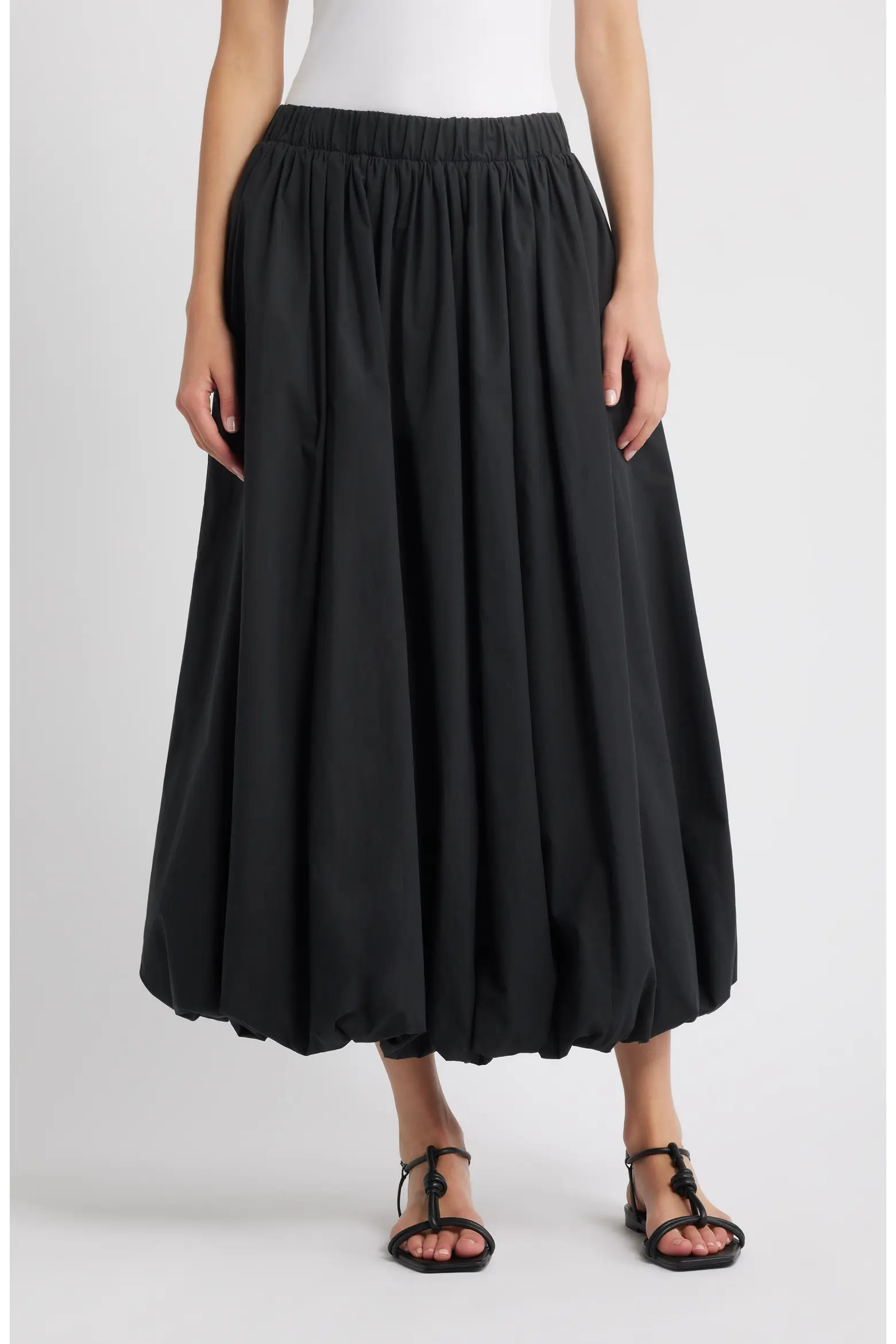 Cala Cotton Blend Bubble Midi Skirt (Women) | Nordstromrack | Nordstrom Rack