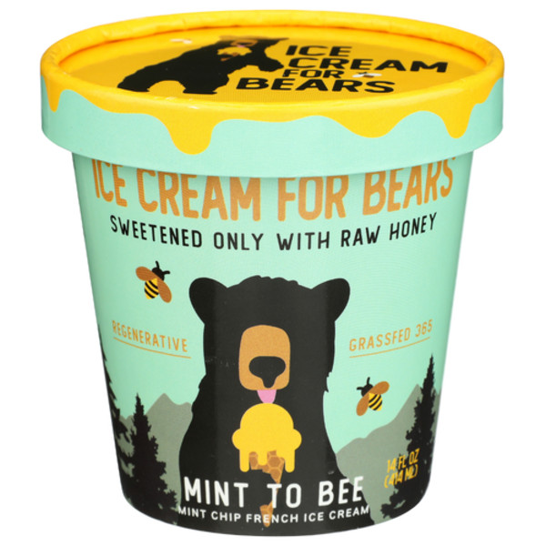 Ice Cream For Bears Mint To Bee Mint Chip French Ice Cream | Instacart