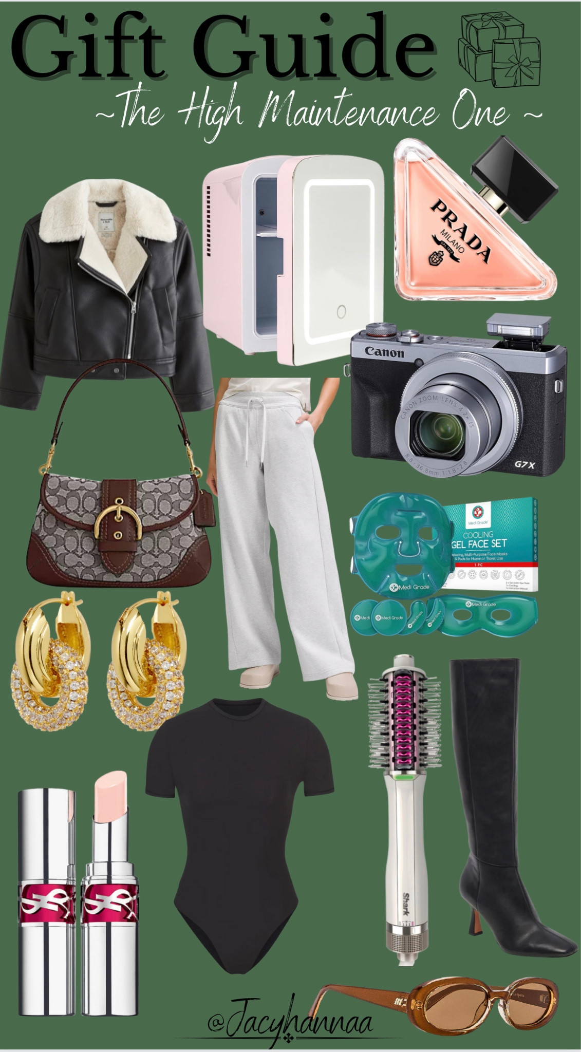 Gift Guide Fir the high maintenance one🎁✨ 


Boujie Gift guide, holiday lists, gift for her,  winter gifts, jewelry, boots, clothing, self care gifts 

#LTKHoliday #LTKSeasonal #LTKGiftGuide