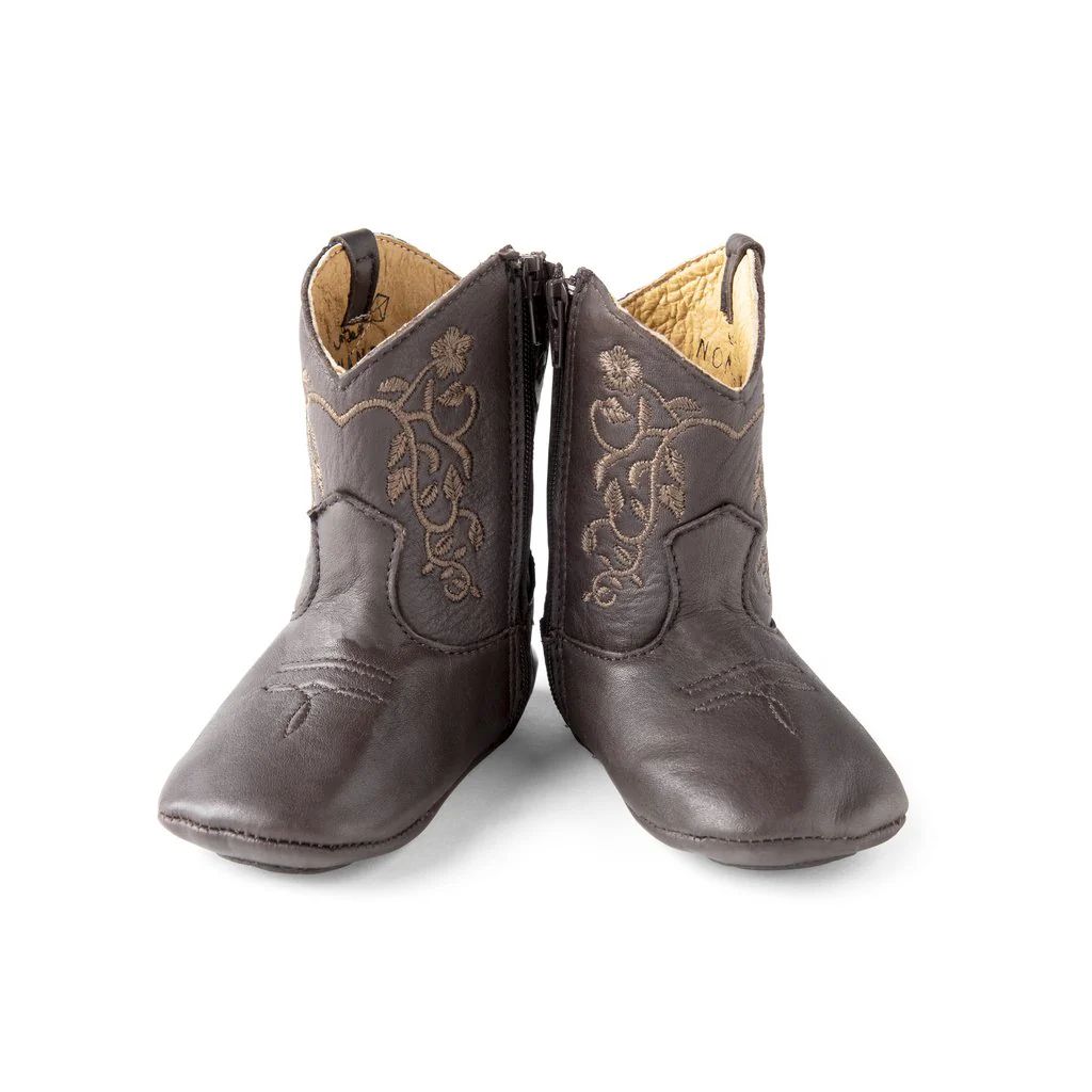 Nomandino Bristol Cowboy Boots - Chocolate Brown | JoJo Mommy