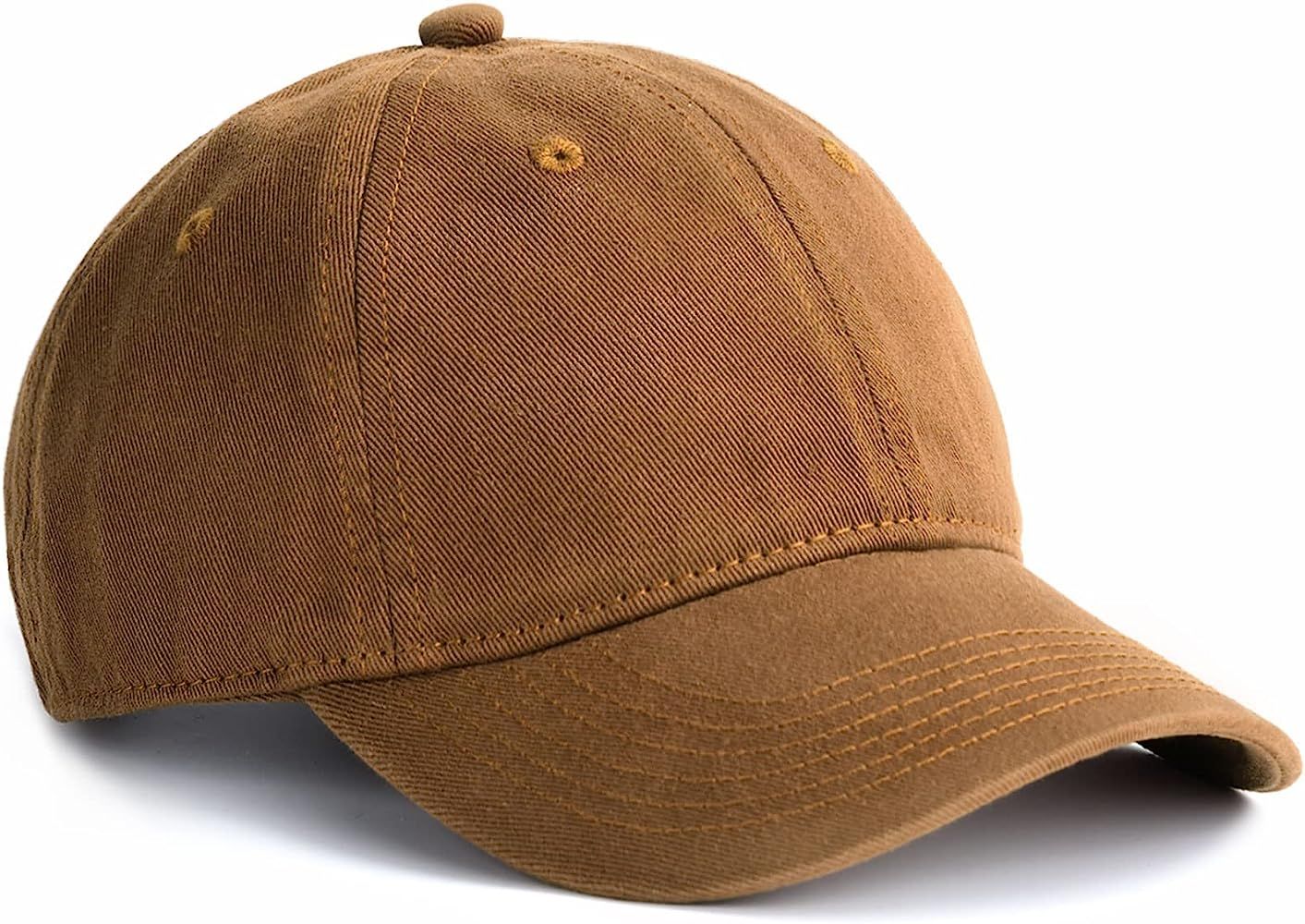 FURTALK Toddler Baseball Hat Kids Boys Girls Adjustable Washed Cotton Baseball Cap with Ponytail | Amazon (US)