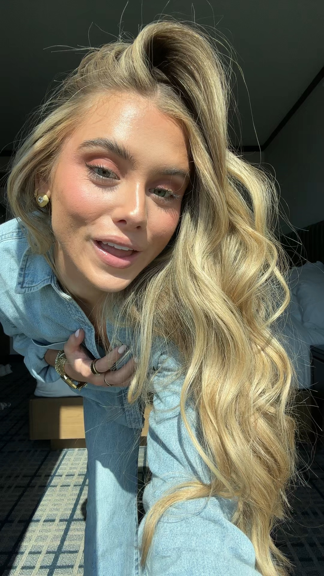 Artizia long denim button down top and aritzia size 24 denim high waisted jeans. Amazon heels. Canadian tuxedo 

Ltk con day three outfit with my second outfit change  #LTKCon

#outfit #fashion #style #ootd #ootn #outfitoftheday #fashionstyle  #outfitinspiration #outfitinspo #tryon #tryonhaul #lookbook #outfitideas #currentlywearing #styleinspo #outfitinspiration outfit, outfit of the day, outfit inspo, outfit ideas, styling, try on, fashion, affordable fashion. 

#LTKStyleTip #LTKFindsUnder100 #LTKSeasonal