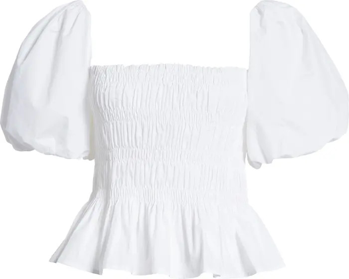 Bubble Sleeve Smocked Blouse | Nordstrom Rack