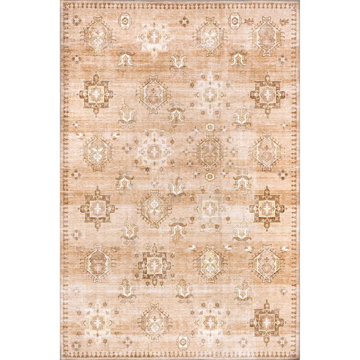 nuLOOM Krystin Distressed Machine Washable Area Rug | Target