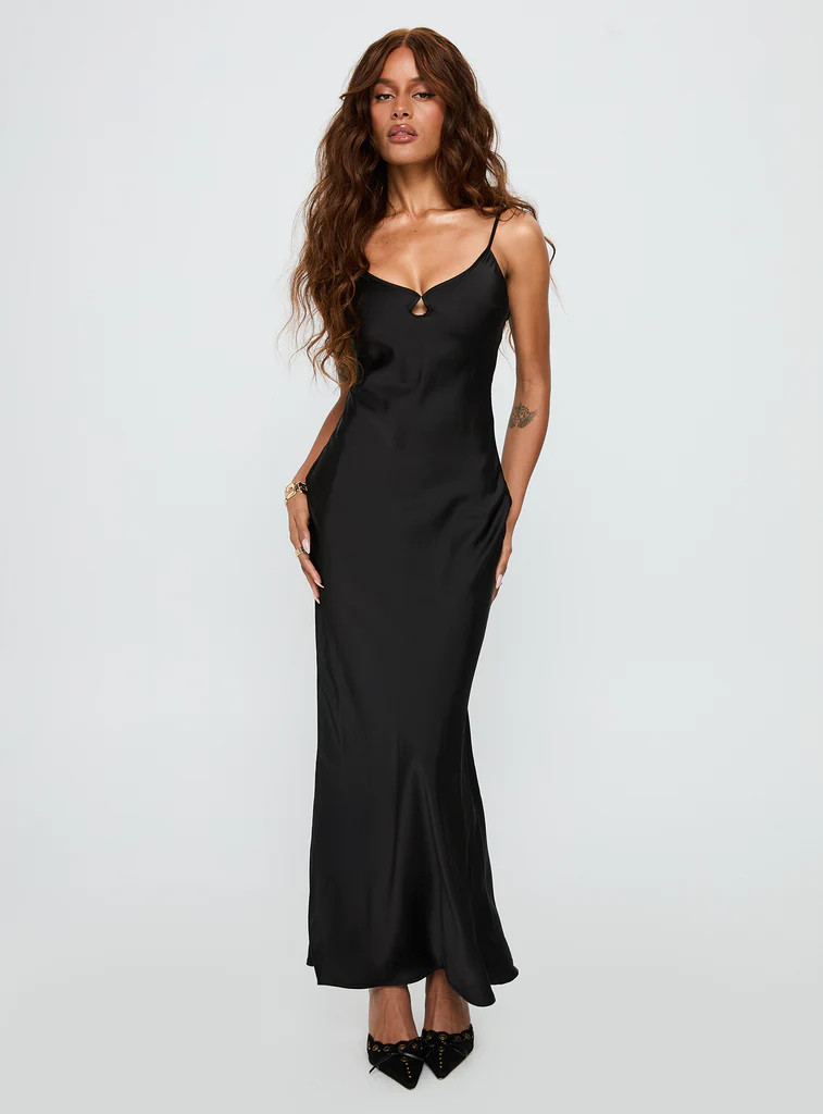 Mind Reader Maxi Dress Black | Princess Polly US