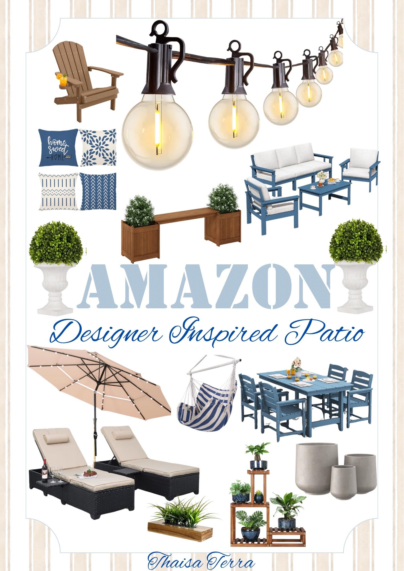 Found these amazing patio finds on Amazon! Perfect for relaxing and entertaining.

#LTKmomlife #LTKHome #LTKSeasonal