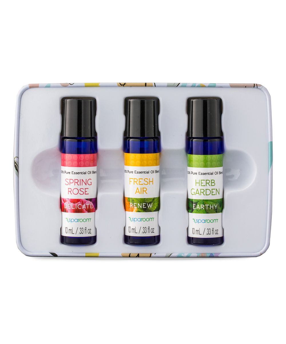 SpaRoom Aromatherapy Oils - Spring Essential Oil Aromatherapy Gift Tin Set | Zulily