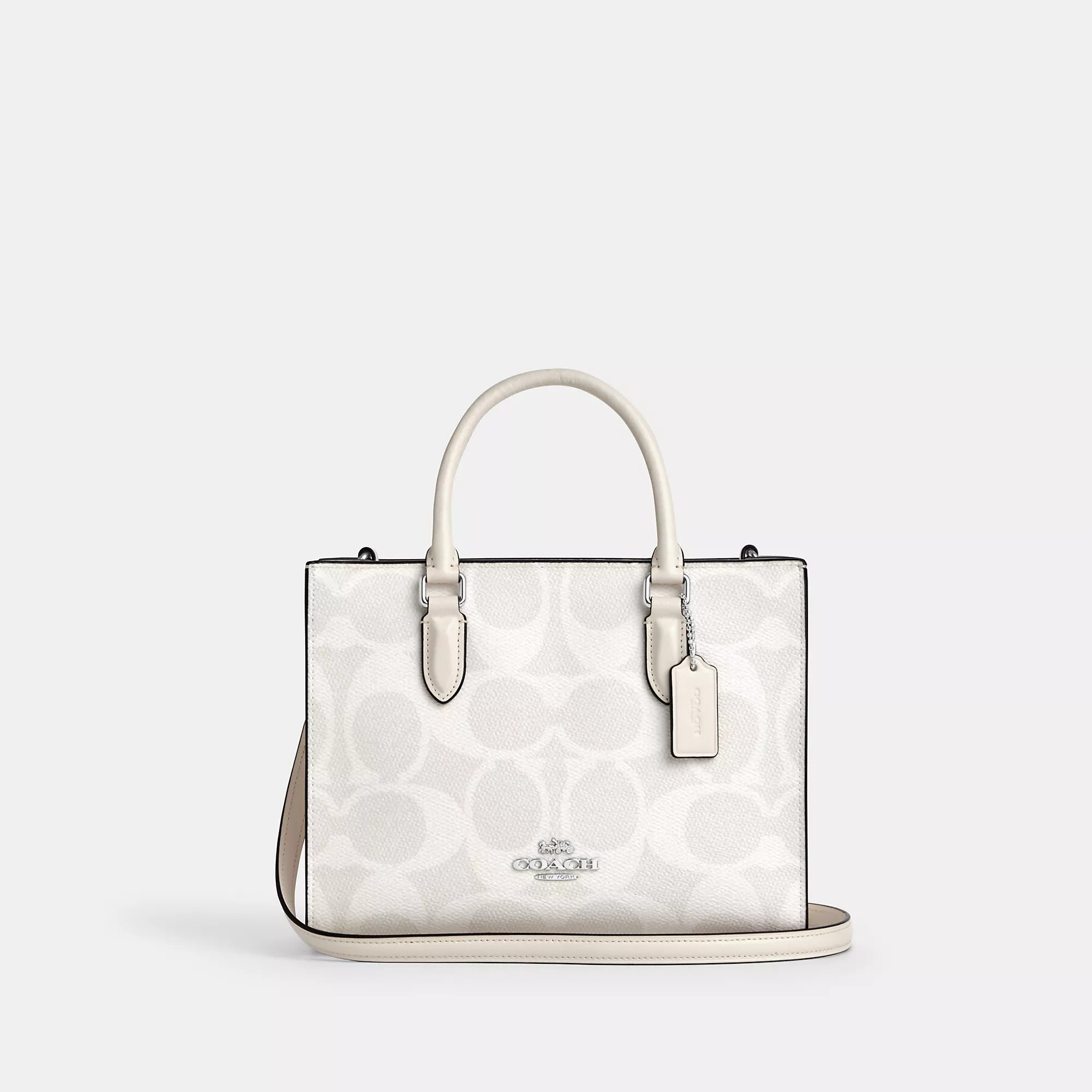 Coach Outlet Maggie Small Tote Bag In Signature Canvas | Shop Simon