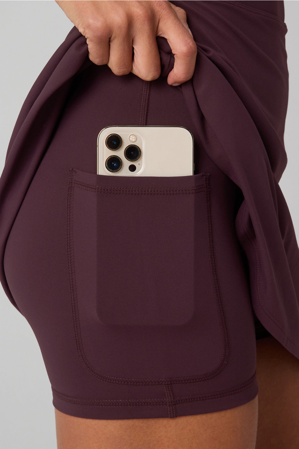 PureLuxe Ruched Ultra Mini Dress | Fabletics