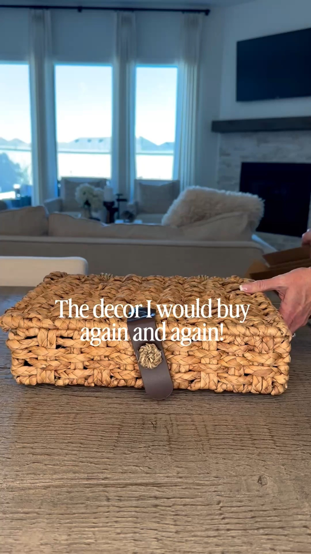 I would buy these rattan boxes again and again! They’re perfect for console styling, coffee tables, shelves and nightstands!

#LTKHome