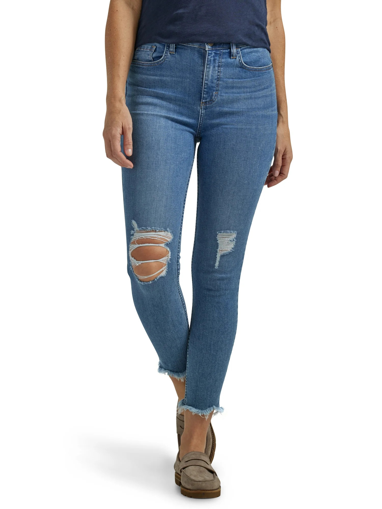 Lee® Women's Heritage Skinny Fit Straight Leg Jean | Walmart (US)