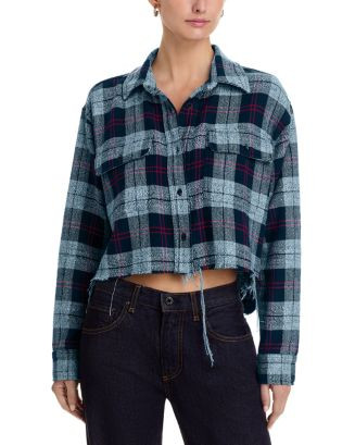 ASKK NY Crosby Flannel Shirt  | Bloomingdale's Women | Bloomingdale's (US)