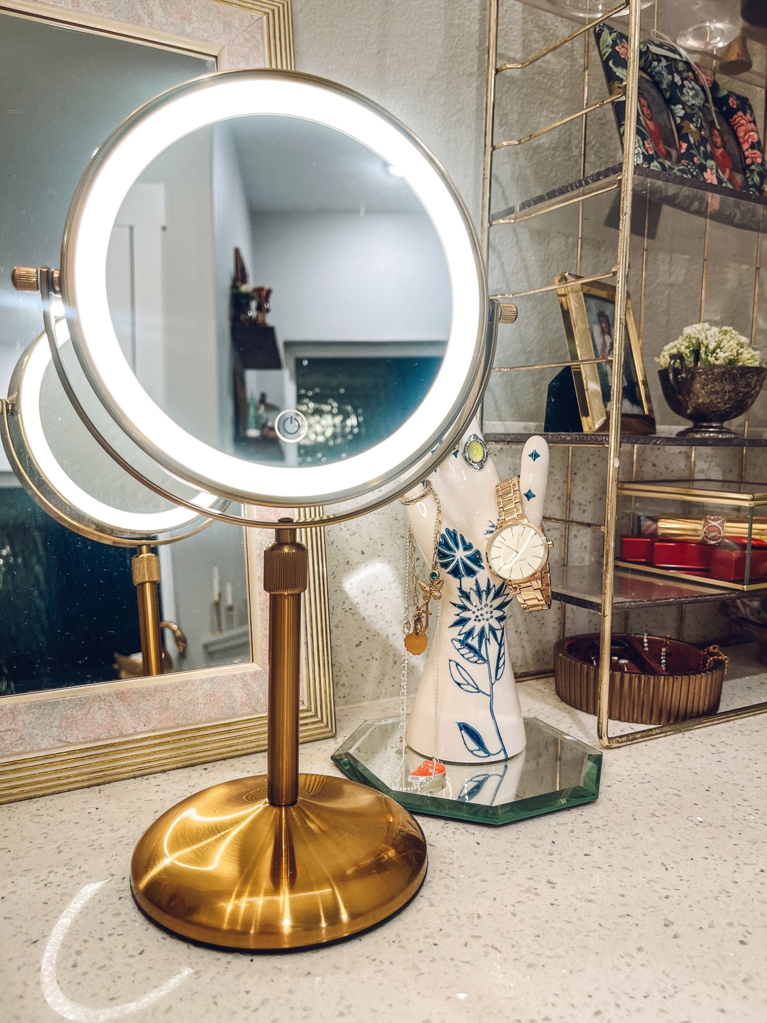 My favorite Christmas gift this year! This light up mirror has 3 different light settings, is rechargeable/cordless + is such great quality for the price point! 

#LTKBeauty #LTKSaleAlert #LTKselfcare