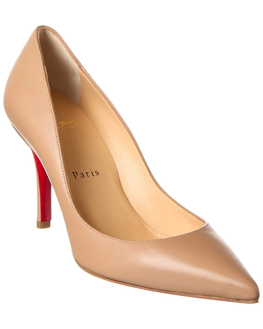 Christian Louboutin Apostrophy 85 Leather Pump | Shop Simon