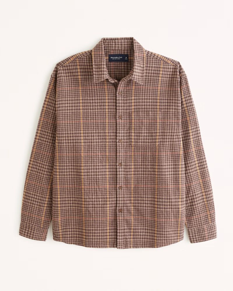 90s Relaxed Flannel | Abercrombie & Fitch (US)