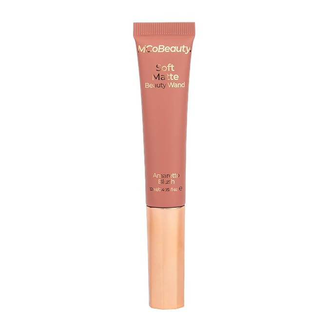 MCoBeauty Soft Matte Beauty Wand, Amaretto Blush, Velvety Finish of Buildable Color, Vegan, Cruel... | Amazon (US)