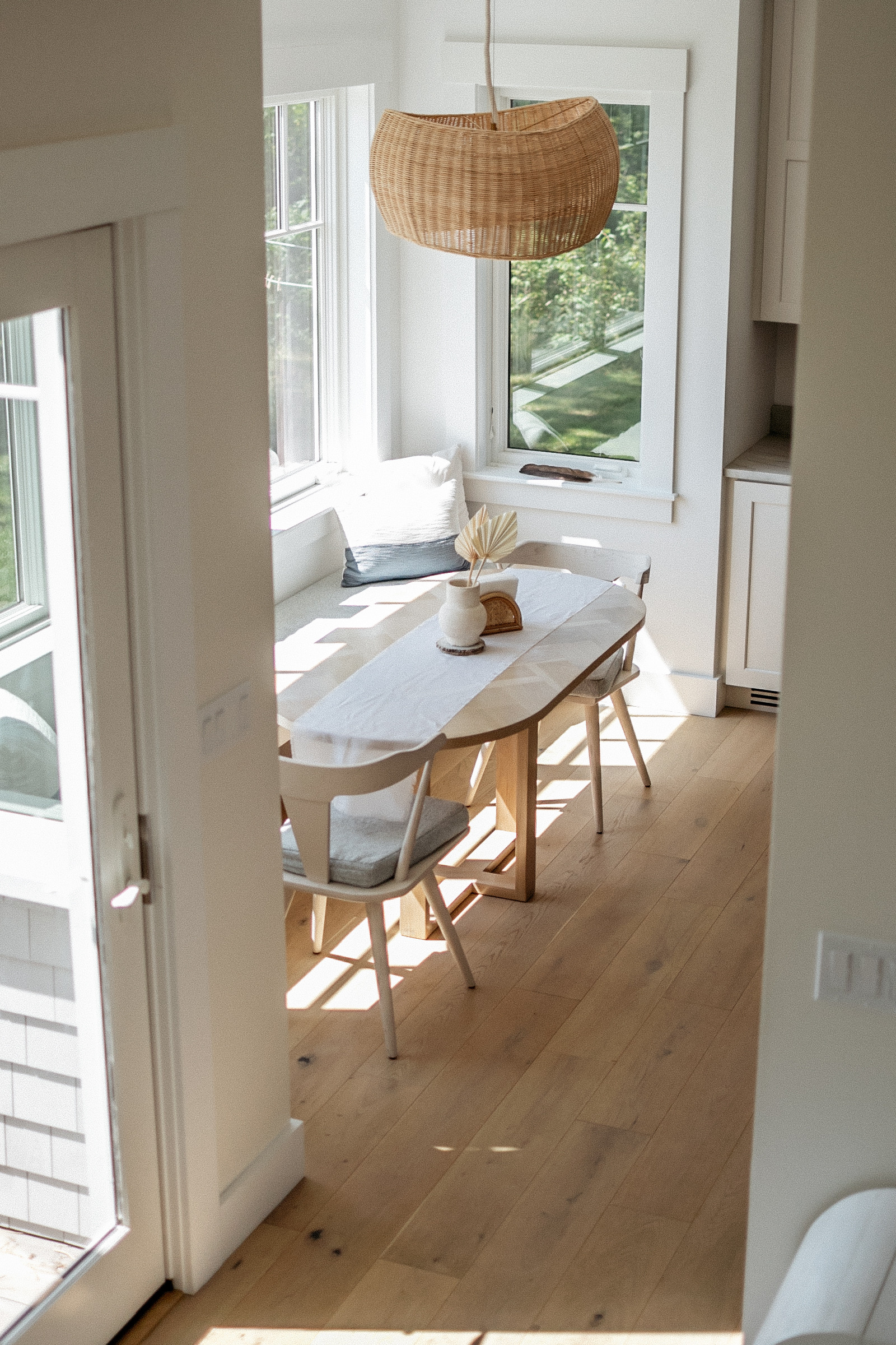 The way the natural sunlight illuminates this space 😍 The perfect, cozy corner to sip your morning coffee ☕️ 

 #LTKHome #LTKStyleTip