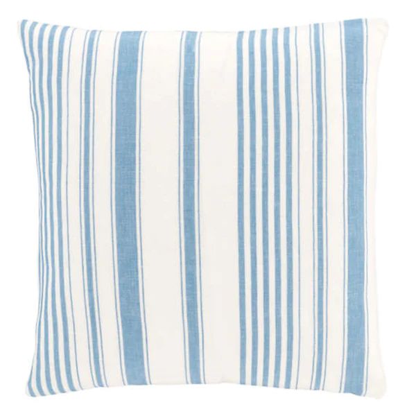 Montebello Asiatic Blue Decorative Pillow | Mintwood Home