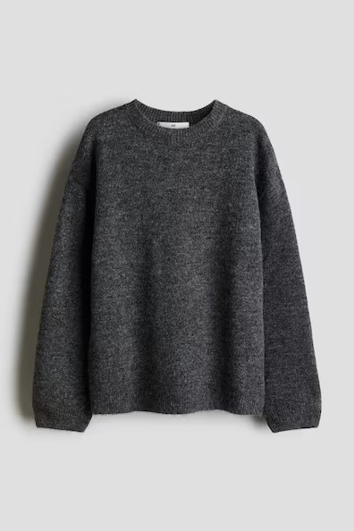 H & M - Loose Fit Sweater - Gray | H&M (US + CA)