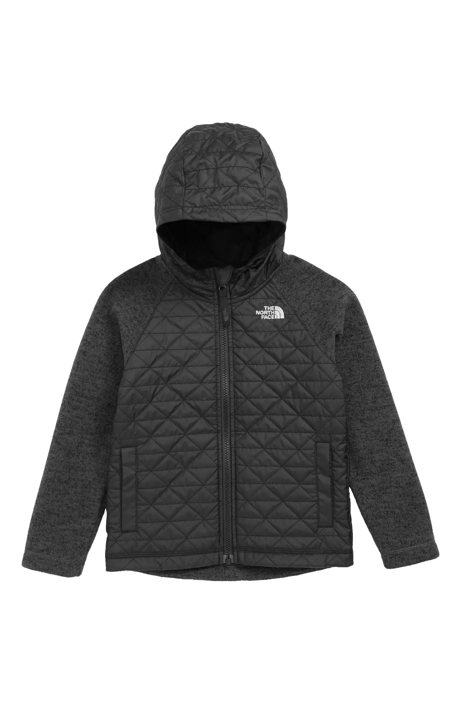 The North Face Water Repellent Quilted Sweater Fleece Jacket | Nordstrom | Nordstrom