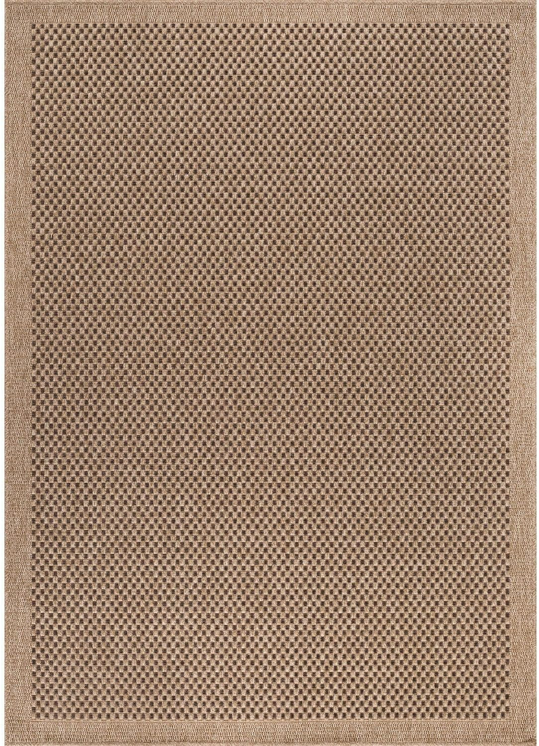 CAMILSON Easy Jute Rug 9x12, Indoor Outdoor Natural Color Fiber Area Rugs for Living Room Patio a... | Amazon (US)