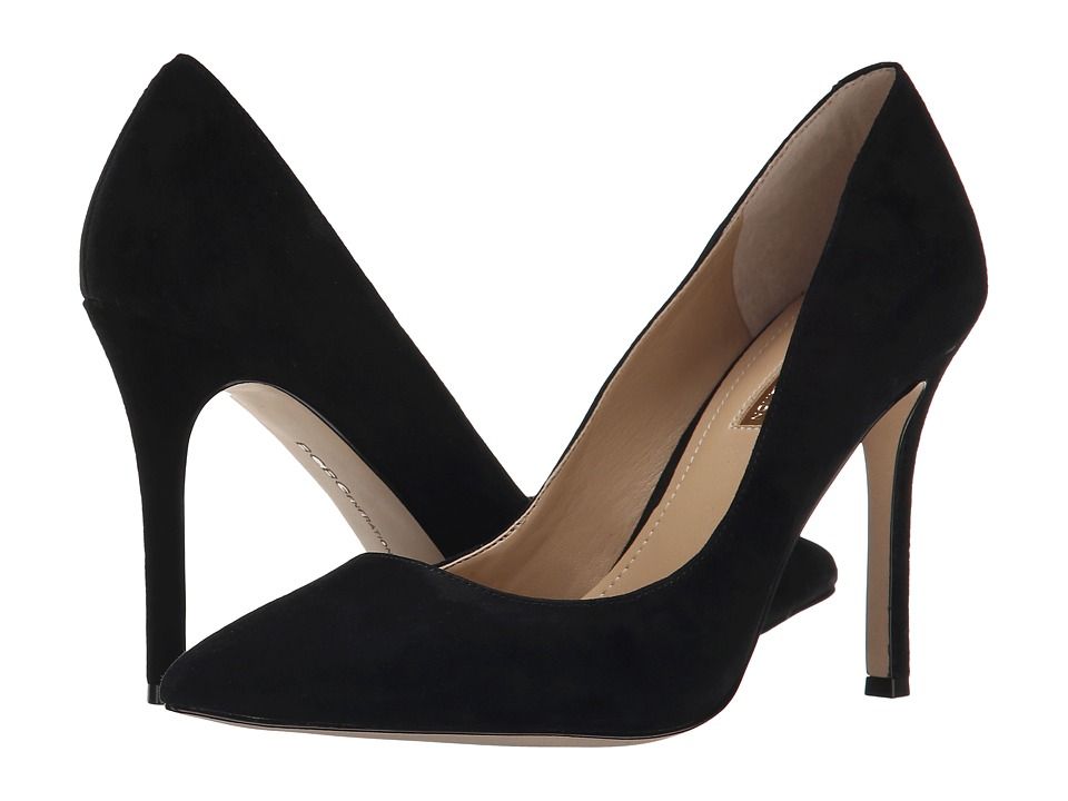 BCBGeneration - Treasure (Black Kid Suede) High Heels | Zappos