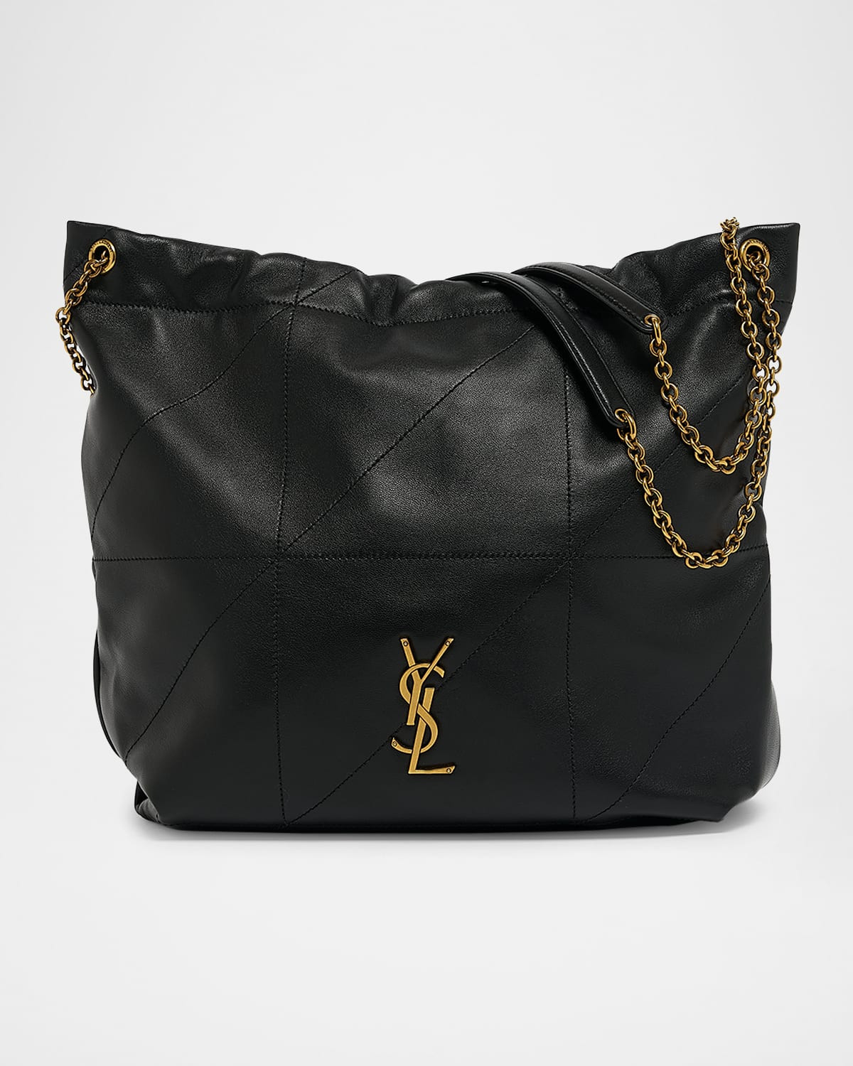 Jamie 4.3 Pochon YSL Shoulder Bag in Quilted Leather | Neiman Marcus